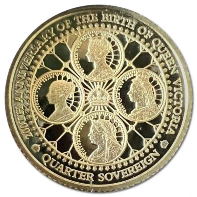 ¼ Sovereign - Elizabeth II The 200th Anniversary of Queen Victoria back