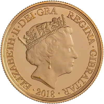 ¼ Sovereign - Elizabeth II We Will Remember Them front