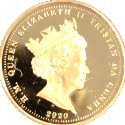 ¼ Sovereign - Elizabeth II front