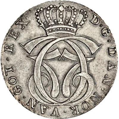 ½ Speciedaler - Christian VII Type 2; Rethwitsch front