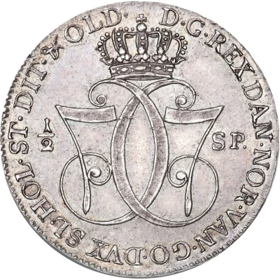 ½ Speciedaler - Christian VII front