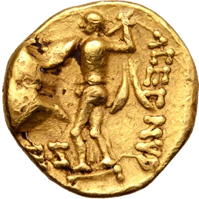 ⅓ Stater Athena Alkidemos Type 200 BC - 101 BC back