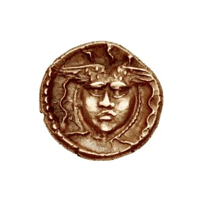 ¼ Stater "Atrebatic E" - Tincomarus 25 BC - 20 BC back