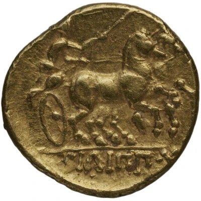 ½ Stater Charioteer facing right 300 BC - 160 BC back