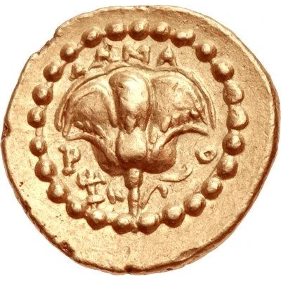 ¼ Stater - Damas 125 BC - 88 BC back