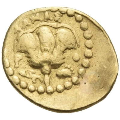 ¼ Stater - Damas 125 BC - 88 BC back