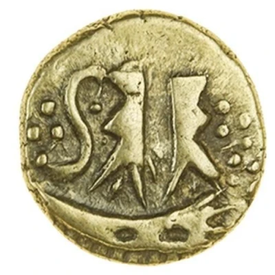 ¼ Stater "Geometric" 65 BC - 40 BC front