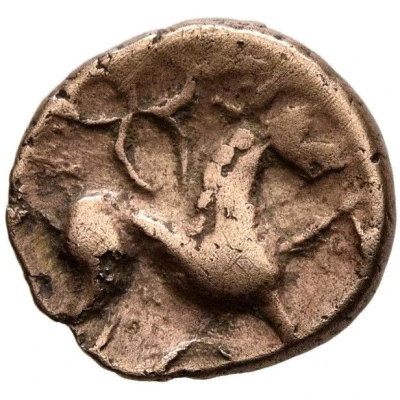 ¼ Stater "Irstead Trefoil type Icenian B" 20 BC - 10 AD back