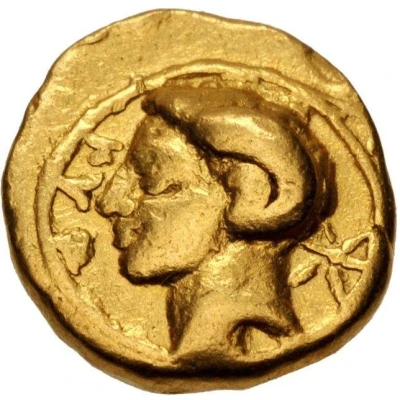 ⅒ Stater - Kydis 331 BC - 322 BC front