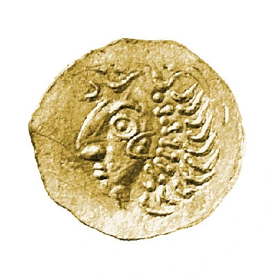 ½ Stater - Lysimachos Kolchis imitation 100 BC - 100 AD front