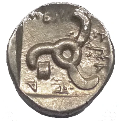 ⅙ Stater - Mithrapata 390 BC - 370 BC back