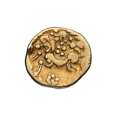 ¼ Stater bust facing left 125 BC - 100 BC back