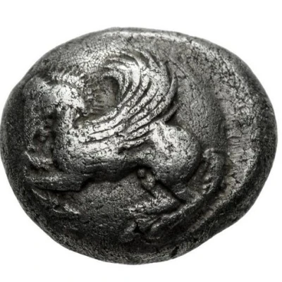 ⅓ Stater - uncertain 480 BC front