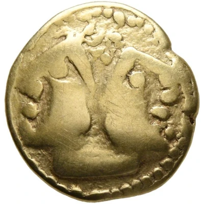 ¼ Stater with Janus head 120 BC - 60 BC front