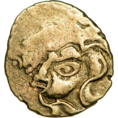 ¼ Stater with barrier 80 BC - 50 BC front