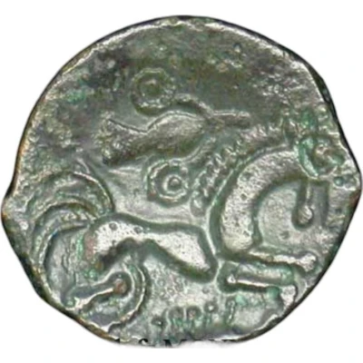 ½ Stater with boar 60 BC - 50 BC back