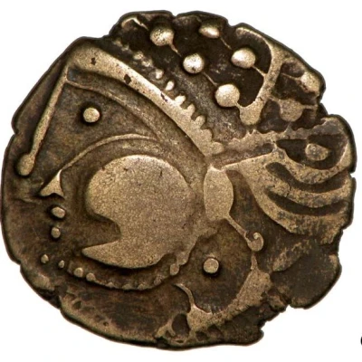 ½ Stater with boars and beaded ringlet 60 BC - 50 BC front