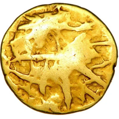 ¼ Stater with intertwined lines 80 BC - 50 BC front