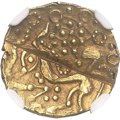 ¼ Stater with simplified profile class VI 50 BC - 10 BC back