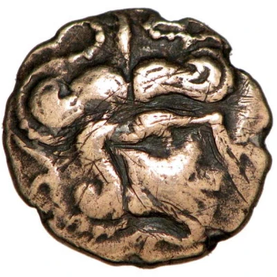 ¼ Stater with tent 80 BC - 50 BC front