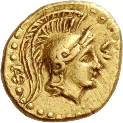 ¼ Stater 315 BC - 312 BC front