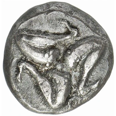 ½ Stater 525 BC - 475 BC front