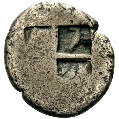 ⅙ Stater 495 BC - 477 BC back