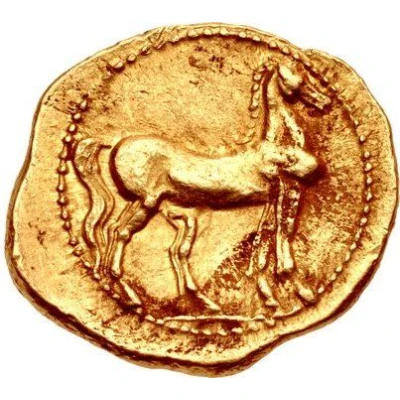 ¼ Stater 203 BC - 201 BC back