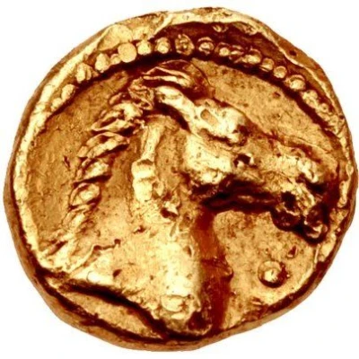 ⅒ Stater 320 BC - 310 BC front