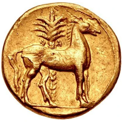 ⅙ Stater 270 BC - 264 BC back