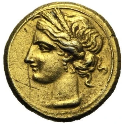 ⅜ Stater 220 BC - 210 BC front