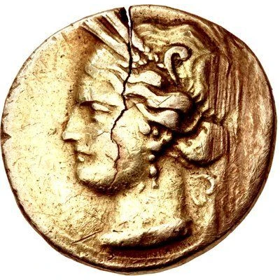 ⅜ Stater 220 BC - 210 BC front