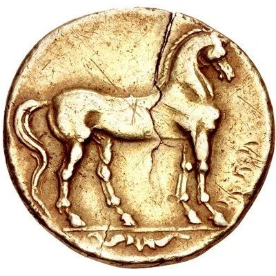 ⅜ Stater 220 BC - 210 BC back