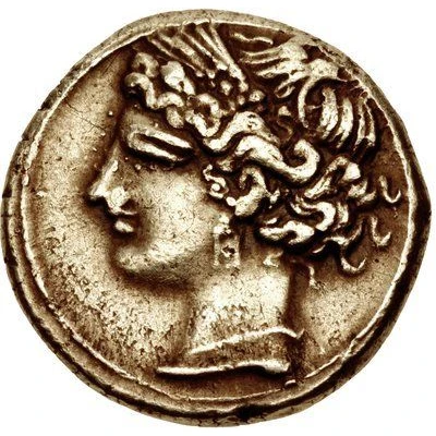 ⅜ Stater 220 BC - 210 BC front