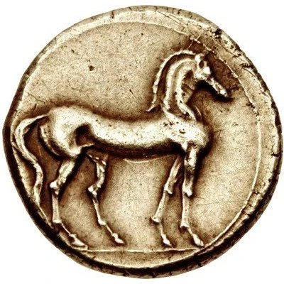 ⅜ Stater 220 BC - 210 BC back