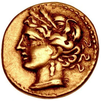 ⅖ Stater 160 BC - 149 BC front