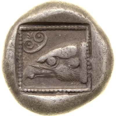 ⅓ Stater 510 BC - 490 BC back