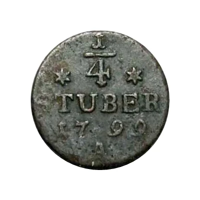 ¼ Stuber - Frederick William III back