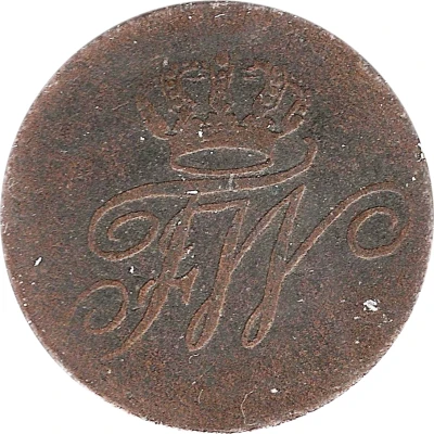 ¼ Stuber - Frederick William II front