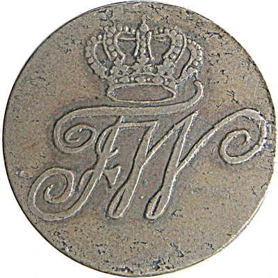 ¼ Stuber - Frederick William II front