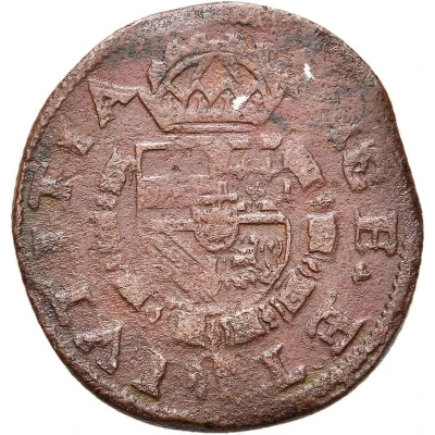 ¼ Stuiver "Statenoord" - Philip II Antwerp mint mark ND back