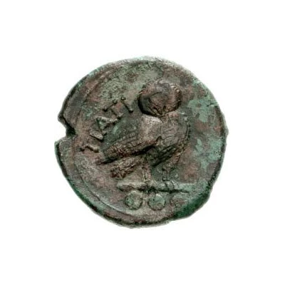 Æ Teruncius 225 BC - 200 BC back