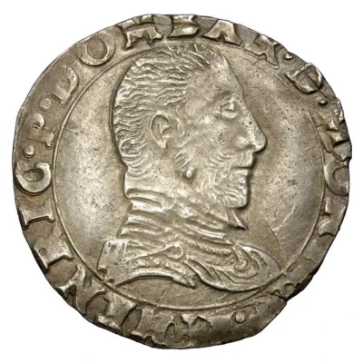 ½ Teston - Henry II 1st type front