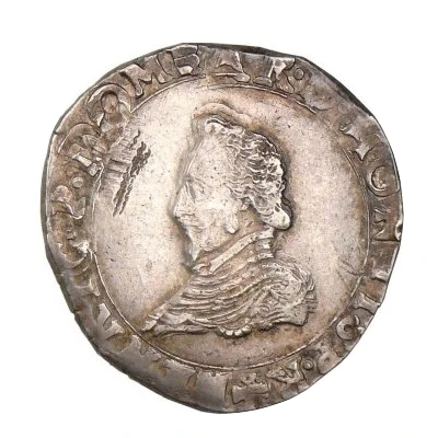 ½ Teston - Henry II 2nd type front