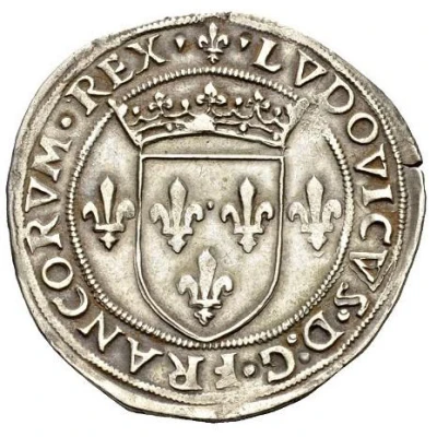 ½ Testone - Ludovico XII d'Orléans ND front