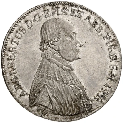 ½ Thaler - Adalbert III of Harstall front