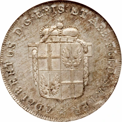 ½ Thaler - Adalbert III of Harstall front