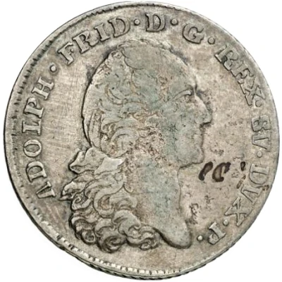 ⅓ Thaler - Adolph Frederick front