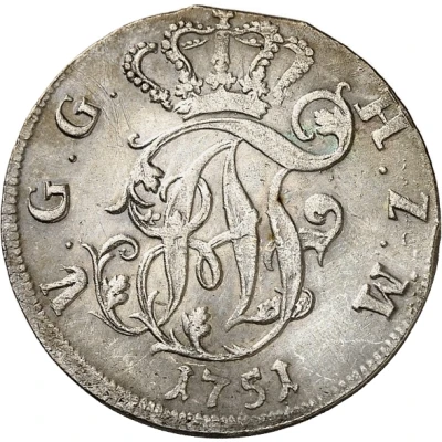 ⅙ Thaler - Adolphus Frederick III front