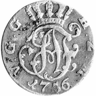 ⅙ Thaler - Adolphus Frederick IV front